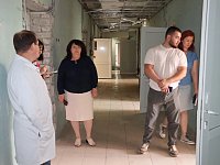 В светловской медсанчасти продолжается капремонт