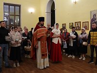 Светловцы встретили Пасху в храме Веры, Надежды, Любови и матери их Софии