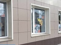 Дом культуры Светлого присоединился к акции «Окна Победы»