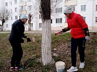 Сделали чище и краше родной поселок! 