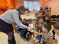 В детском саду прошёл День дорожной безопасности