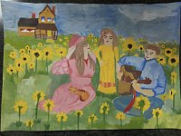 Завершился муниципальный этап областного конкурса детских рисунков для детей-сирот и детей, оставшихся без попечения родителей