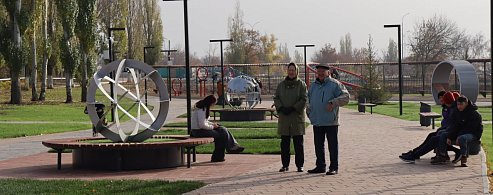 Сегодня Каскад предстал в своем новом облике - сквера «Единство поколений»!