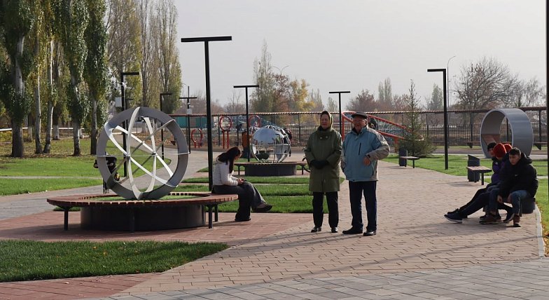 Сегодня Каскад предстал в своем новом облике - сквера «Единство поколений»!