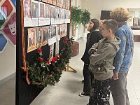 В Доме культуры оформили Стену Памяти