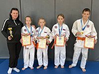 С соревнований по дзюдо юные светловцы привезли пять золотых медалей!