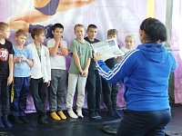 Со спортсменами провели тематические беседы: «Донбасс-это Россия»