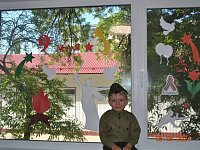 К акции «Окна Победы» присоединились воспитанники детского сада