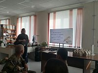 В Доме культуры прошла интерактивная беседа "Золотая голова рязанщины"