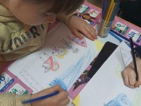 В педиатрическом отделении поликлиники прошла акция для детей "Моя семья"