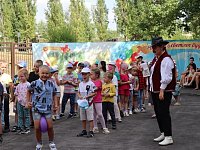 На летней площадке Дома культуры вновь собрались юные искатели приключений