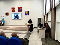 В Доме культуры прошла интерактивная беседа, посвященная Нюрнбергскому процессу