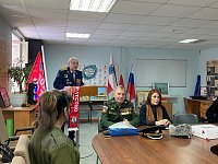 Для юнармейцев Светлого прошли «Классные встречи»