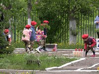 В детском саду состоялась патриотическая игра «Зарница»