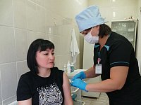 Светловцы делают прививки от гриппа