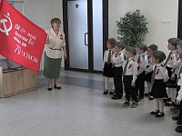 В преддверии Дня Победы воспитанники детского сада посетили музей и библиотеку Дома культуры